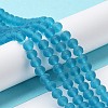 Transparent Glass Beads Strands EGLA-A034-T4mm-MD27-2