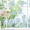 16 Sheets 8 Styles Waterproof PVC Colored Laser Stained Window Film Static Stickers DIY-WH0314-069-7