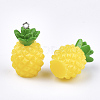 Resin Pendants X-RESI-T028-51-3