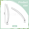 20Pcs 925 Sterling Silver Tube Beads STER-PH0001-80-2