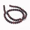 Natural Mahogany Obsidian Beads Strands G-K115-11-6mm-2