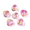 Electroplate Glass Beads EGLA-E059-F-3