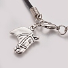 Unisex Charm Bracelets BJEW-JB04753-07-3