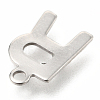 Non-Tarnish 201 Stainless Steel Charms X-STAS-C021-06P-R-3
