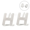 Hypoallergenic Bioceramics Zirconia Ceramic Stud Earrings EJEW-F340-04H-1