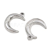 304 Stainless Steel Pendants STAS-L303-15P-2