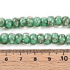 Luminous Handmade Gold Foil Glass Beads Strands FOIL-N029-02A-06-5