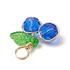 Cherry Glass Pendants PALLOY-JF03470-01-4