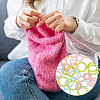 Plastic Round Rings FIND-CP0003-12B-4