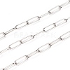304 Stainless Steel Paperclip Chains CHS-F010-01E-P-2
