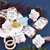 4 Sets 4 Styles Floral Pattern Paper Gift Tags CDIS-SZ0001-12-3