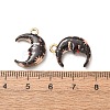 Printed Alloy Pendants AL-CBA7256-26G-02-2