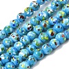 Handmade Lampwork Beads Strands LAMP-H071-01A-08-1