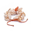 Adjustable Nylon Thread Cord Braided Bead Bracelets BJEW-JB05117-02-2