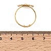 304 Stainless Steel Cuff Open Rings SA-CBA90C5-01C-G-5