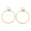 304 Stainless Steel Hoop Earrings for Women EJEW-U043-01G-4