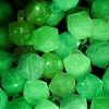 Opaque Luminous Glitter Powder Acrylic Pendants OACR-G052-12B-3