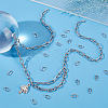 200Pcs 304 Stainless Steel Linking Rings STAS-UN0060-35-2