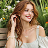 6Pcs 6 Styles Brass Pendants KK-TA0002-23-9