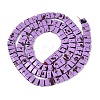 Spray Painted Synthetic Non-magnetic Hematite Bead Strands G-T124-02H-1-2
