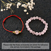  Natural Round Loose Gemstone Rose Quartz Beads G-TA0001-09-12