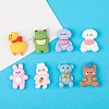 Opaque Resin Cabochons OHAR-PW0003-242-2