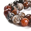 Natural Fire Crackle Agate Beads Strands G-L595-A02-01F-4