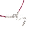 2MM Nylon Braided Cord Necklace Making MAK-A019-02P-15-3