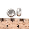 202 Stainless Steel Beads STAS-P238-10P-F-3