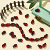 60Pcs Handmade Lampwork Beads Strands LAMP-LT0001-02-4