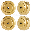 6Pcs 304 Stainless Steel Ear Nuts STAS-BBC0005-38G-1