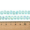 Transparent Glass Beads Strands EGLA-N016-8mm-08-2