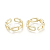 Brass Cuff Rings RJEW-F103-04-G-2