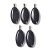Synthetic Blue Goldstone Pendants GG-CBACB71-01P-16-1