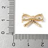 Brass Micro Pave Cubic Zirconia Pendants KK-A253-05G-3