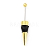 DIY Beadable Alloy Red Wine Stopper AJEW-Z016-03C-G-1