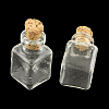 Cuboid Glass Bottle for Bead Containers LS-X1-AJEW-R045-05-2