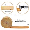 4.6~5M Laser Flat Imitation Leather Cord LC-GF0001-06E-02-2