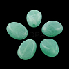 Oval Imitation Gemstone Acrylic Beads X-OACR-R052-24-1