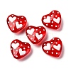 Glass Enamel Beads GLAA-Q125-01A-06-1