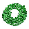 Glass Beads Strands GLAA-R024-11x8mm-6-3