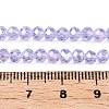 Electroplate Glass Beads Strands EGLA-A044-T4mm-B17-2