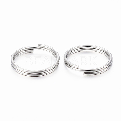 Tarnish Resistant 304 Stainless Steel Split Rings STAS-H413-06P-B-1