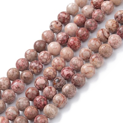 Natural Maifanite/Maifan Stone Beads Strands X-G-P451-01A-A-1