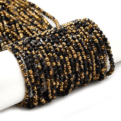 Electroplate Glass Beads Strands LS-GLAA-H021-01B-HP04-1