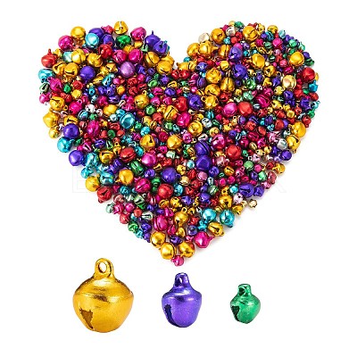 Christmas Aluminum Bell Charms FIND-LS0001-08-1