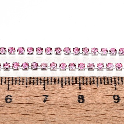 Iron Rhinestone Cup Chains CH-T006-02A-01-1
