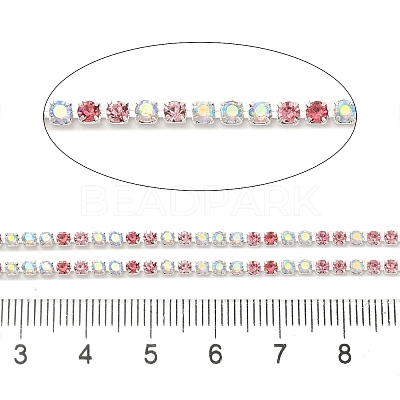 Rhinestone and Iron Cup Chain CH-A007-01A-1