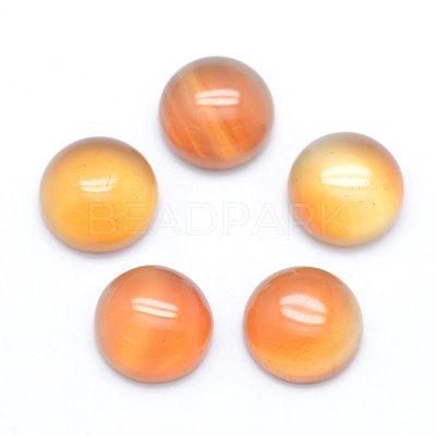 Natural Carnelian Cabochons G-E492-H-03-1