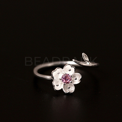 925 Sterling Silver Cuff Rings for Women FS-WGEB1FA-01-1